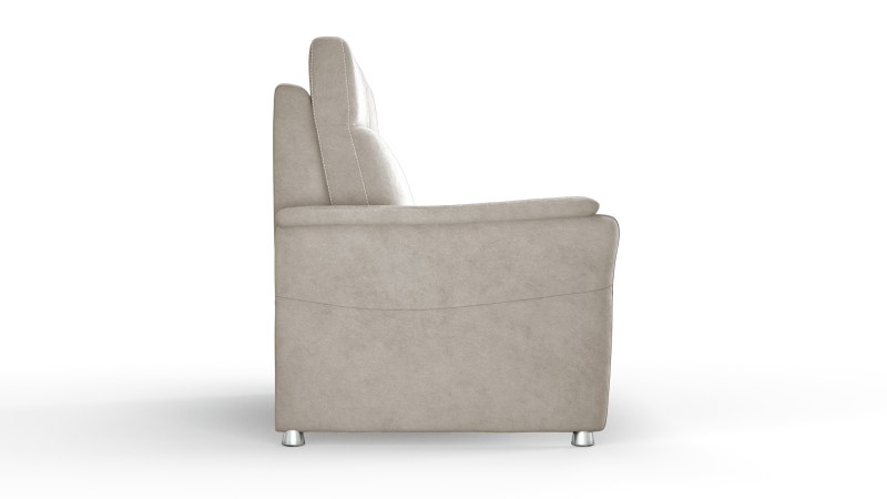 Sofa Arima H - 2,5-Sitzer, Stoff, Beige