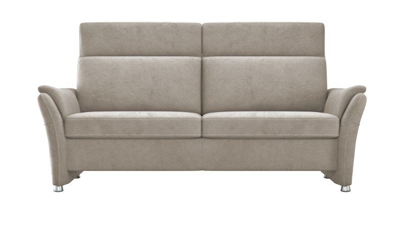 Sofa Arima H - 2,5-Sitzer, Stoff, Beige