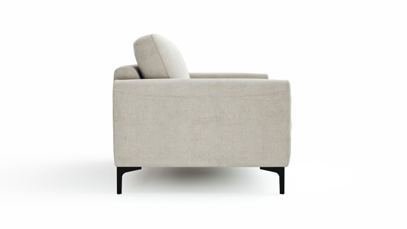 Sofa Oviedo - 2-Sitzer, Stoff, Natur