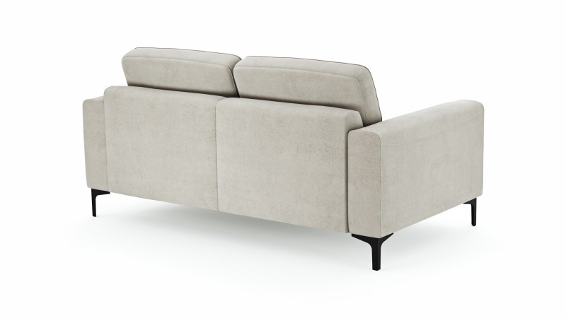 Sofa Oviedo - 2-Sitzer, Stoff, Natur