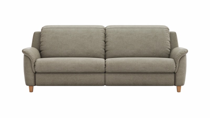 Sofa Cornella Classic - 3-Sitzer, Stoff, Fels