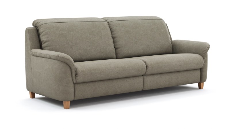 Sofa Cornella Classic - 3-Sitzer, Stoff, Fels