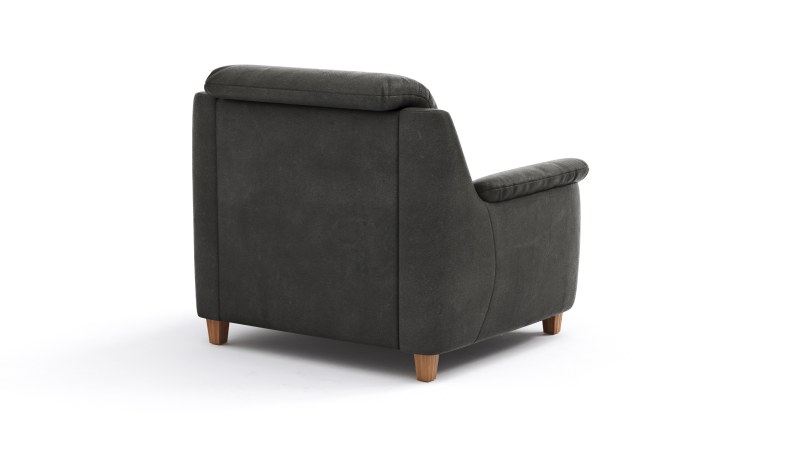Sessel Cornella Classic - Stoff, Anthrazit