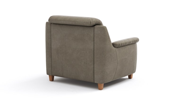 Sessel Cornella Classic - Kopfteil verstellbar, Stoff, Fels
