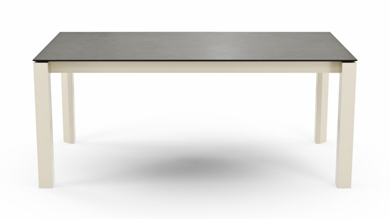 Esstisch 5000 - LB ca. 180x100 cm, Kunststoff, Dunkelgrau