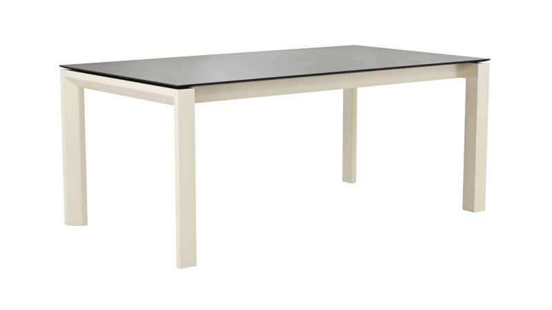 Esstisch 5000 - LB ca. 180x100 cm, Kunststoff, Dunkelgrau