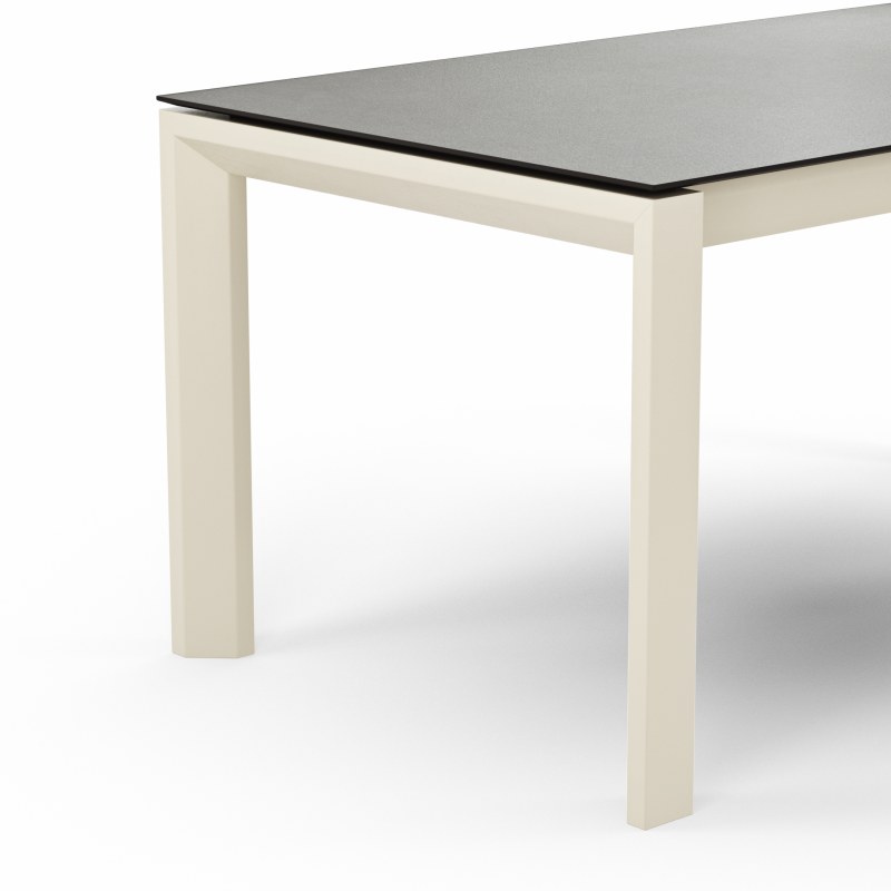 Esstisch 5000 - LB ca. 180x100 cm, Kunststoff, Dunkelgrau