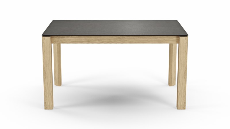 Esstisch 5000 - LB ca. 140x90 cm, Kunststoff, Schwarz