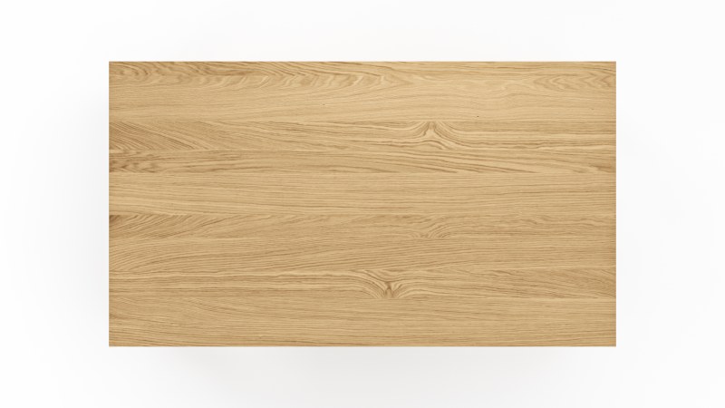 Esstisch Dinner - LB ca. 160x90 cm, Wildeiche massiv
