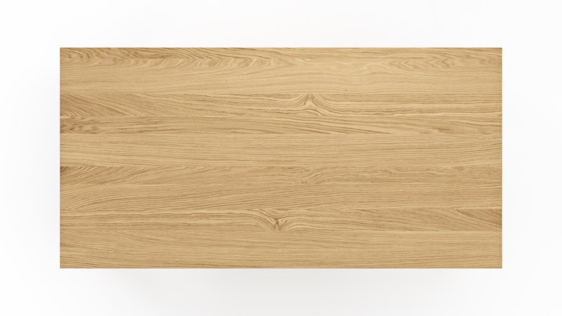 Esstisch Dinner - verlängerbar, LB ca. 180x90 cm, Wildeiche massiv