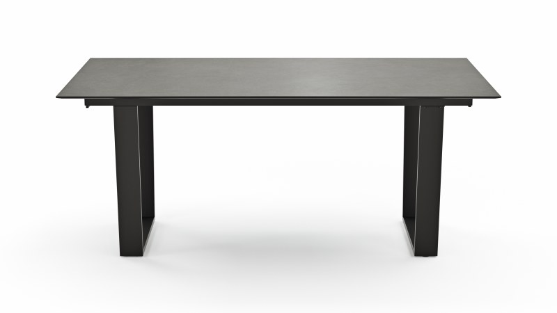 Esstisch Dinner - verlängerbar, LB ca. 180x95 cm, Kunststoff, Grau