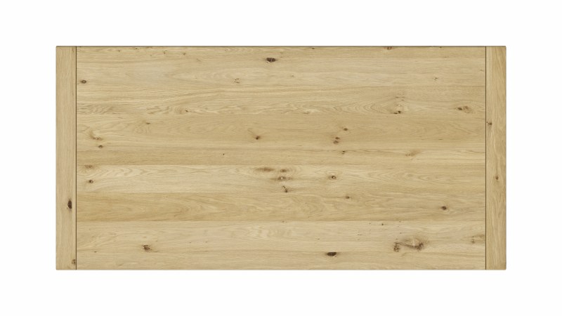 Esstisch Amora - ausziehbar, LB ca. 200x100 cm, Wildeiche massiv bianco