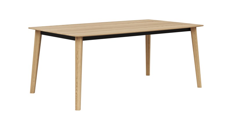 Esstisch Saltino - LB ca. 180x100 cm, Eiche massiv