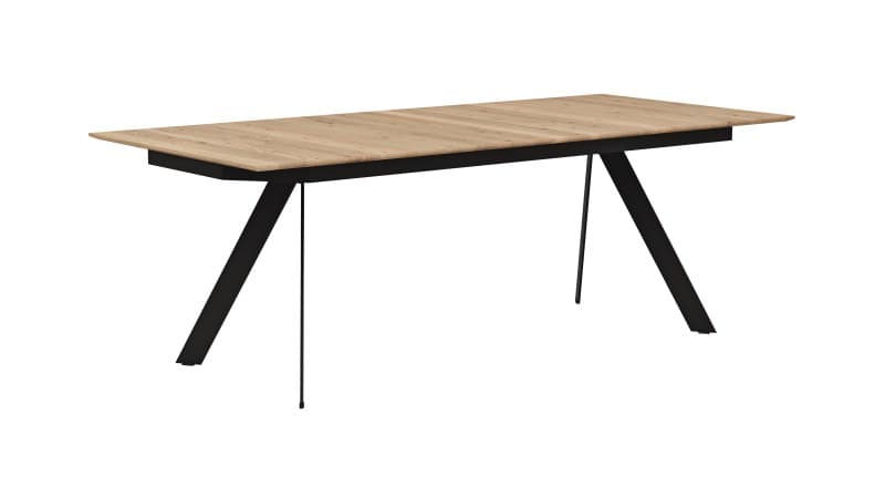 Esstisch Dinner - ausziehbar, LB ca. 220x100 cm, Eiche massiv