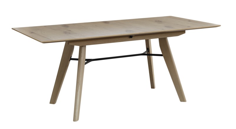 Esstisch EM Vari - ausziehbar, LB ca. 180(220)x90 cm, Asteiche furniert