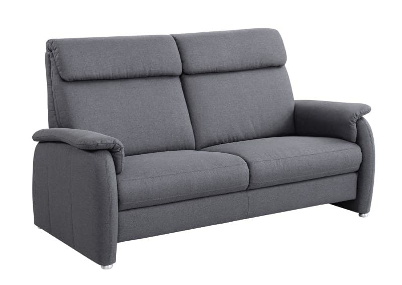 Sofa EM Barcelona - 2,5-Sitzer, Stoff, Anthrazit