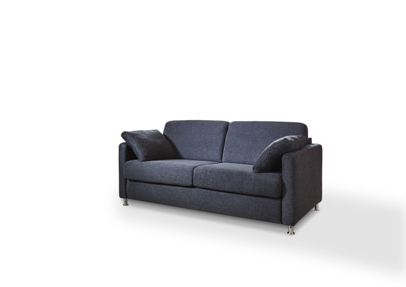 Faltbett Basic - 2-Sitzer mit Schlaffunktion inkl. Kaltschaummatratze, Stoff, Anthrazit