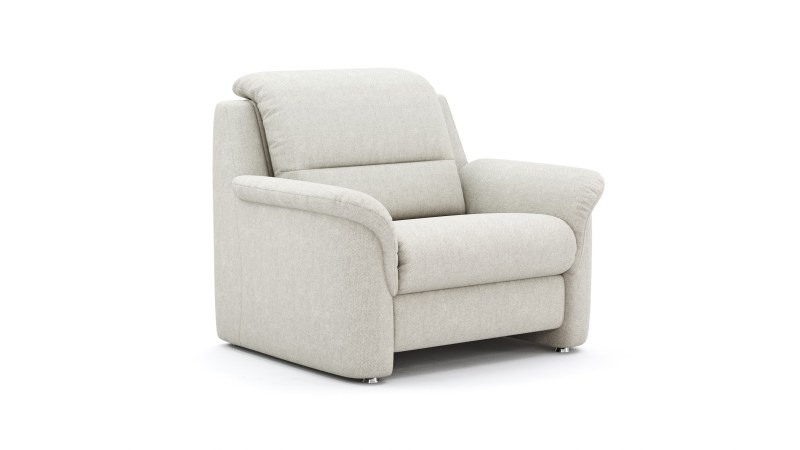 Sessel Cornella Classic - Stoff, Creme