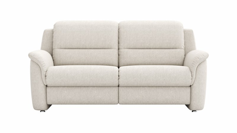 Sofa Cornella Classic - 2-Sitzer, Stoff, Creme
