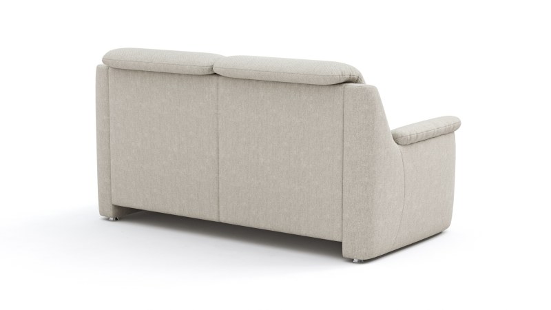 Sofa Cornella Classic - 2-Sitzer, Stoff, Creme
