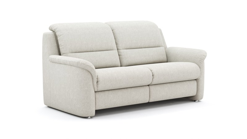 Sofa Cornella Classic - 2-Sitzer, Stoff, Creme