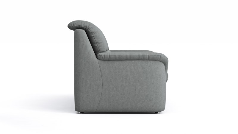 Sofa Cornella Classic - 2-Sitzer, Stoff, Grau
