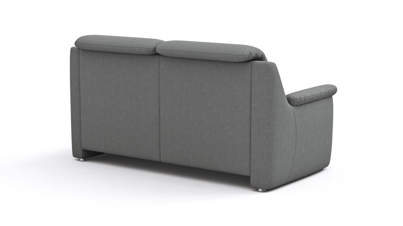 Sofa Cornella Classic - 2-Sitzer, Stoff, Grau