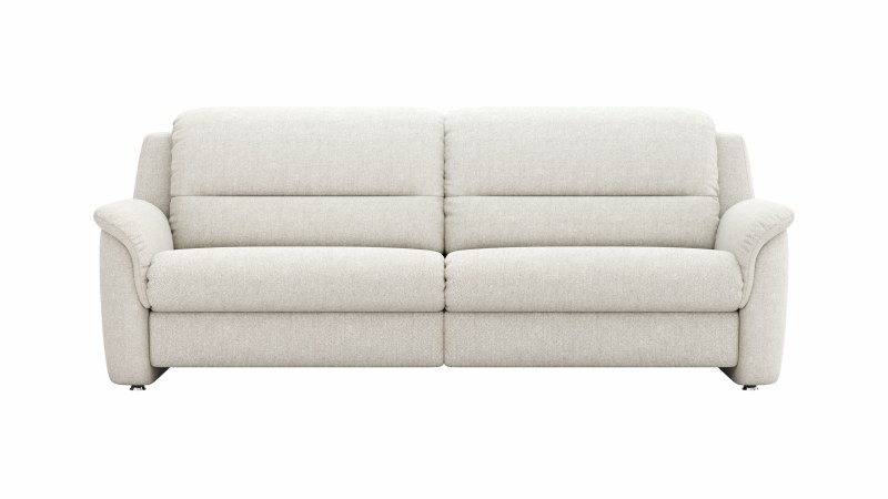 Sofa Cornella Classic - 3-Sitzer, Stoff, Creme
