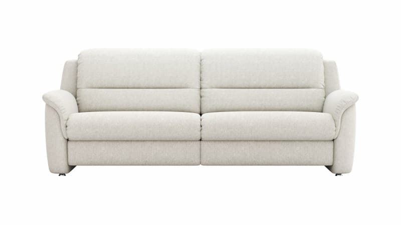 Sofa Cornella Classic - 3-Sitzer, Stoff, Creme