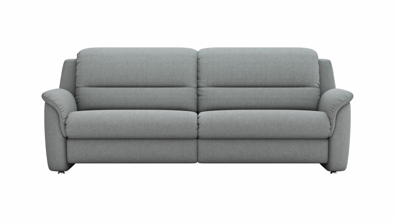 Sofa Cornella Classic - 3-Sitzer, Stoff, Grau