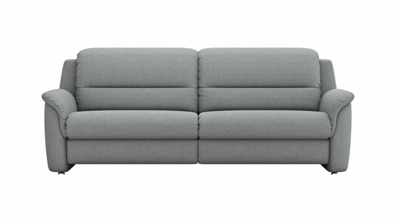 Sofa Cornella Classic - 3-Sitzer, Stoff, Grau