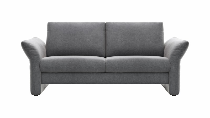 Sofa Gotera -  2,5-Sitzer inkl. Rückenlehne verstellbar, Stoff, Grau