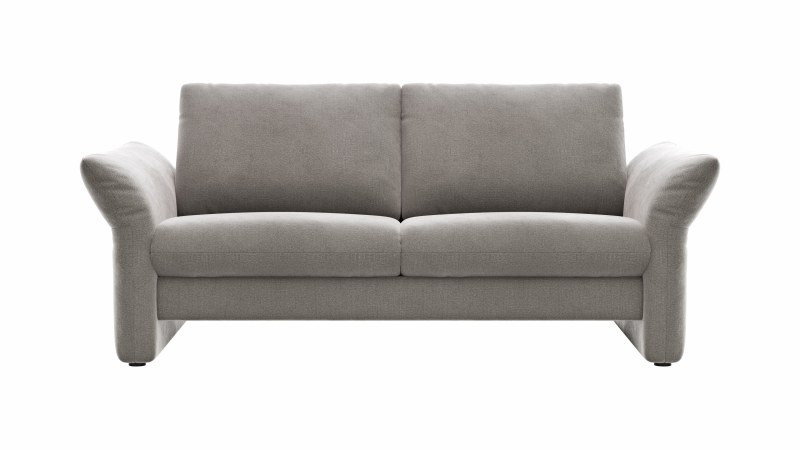 Sofa Gotera -  2,5-Sitzer inkl. Rückenlehne verstellbar, Stoff, Nougat