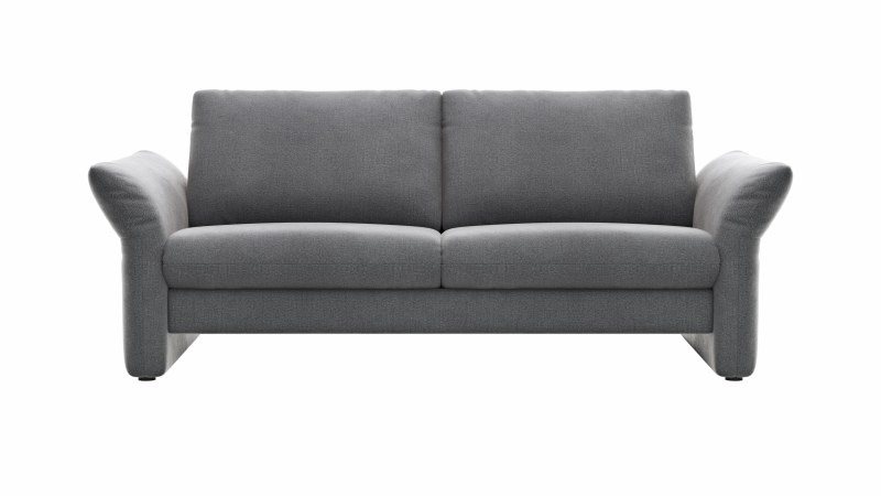 Sofa Gotera - 3-Sitzer inkl. Rückenlehne verstellbar, Stoff, Grau