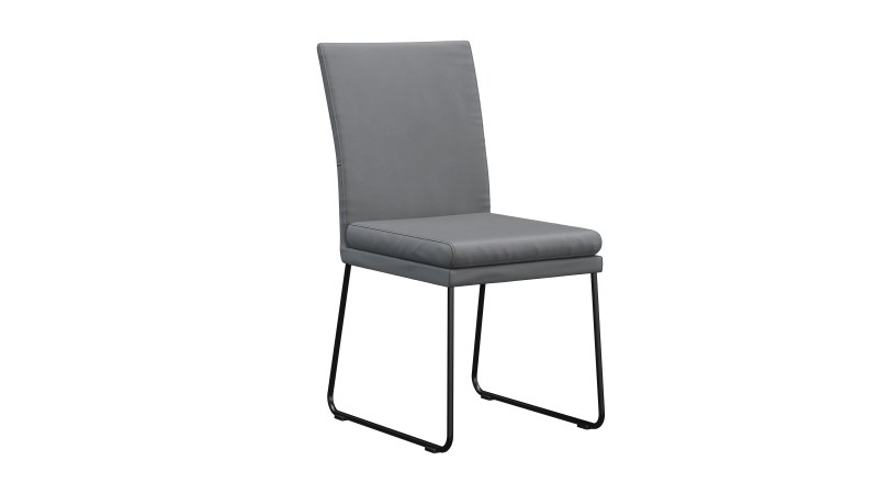Stuhl Salamanca Classic - Leder, Anthrazit