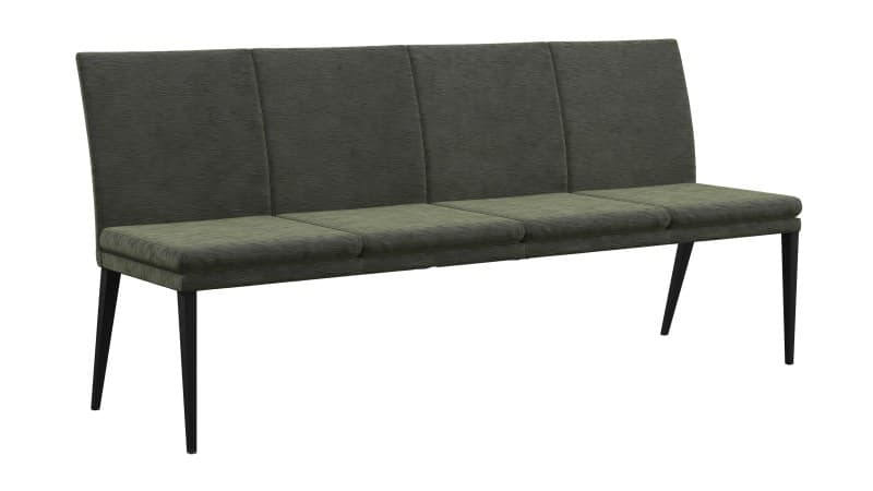 Polsterbank Salamanca Classic - Breite ca. 200 cm, Stoff, Eukalyptus