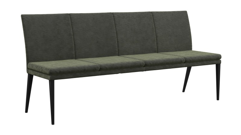 Polsterbank Salamanca Classic - Breite ca. 200 cm, Stoff, Eukalyptus