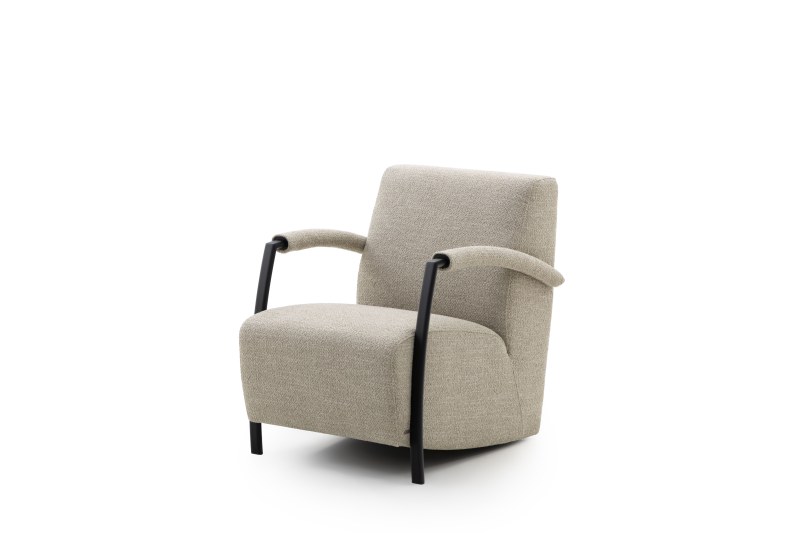 Einzelsessel Moritz - Stoff, Beige
