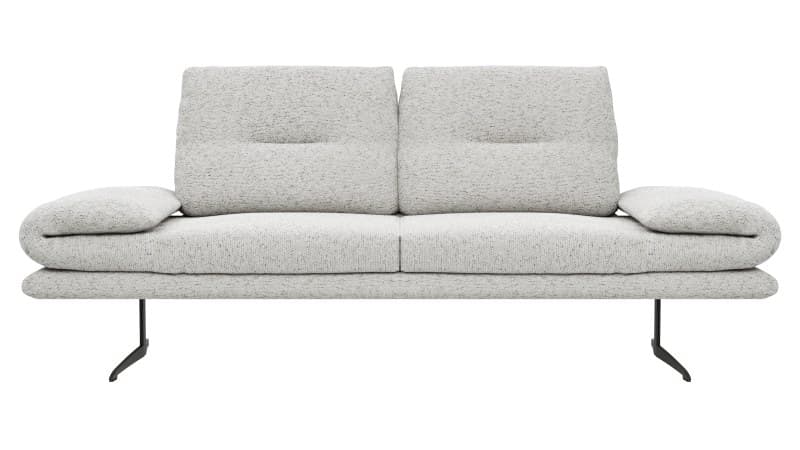 Sofa Lucero 2.0 - 2,5-Sitzer inkl. Rückenlehne verstellbar, Stoff, Offwhite