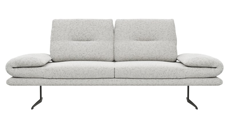 Sofa Lucero 2.0 - 2,5-Sitzer inkl. Rückenlehne verstellbar, Stoff, Offwhite