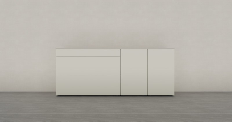 Sideboard EM Pan -Weiß matt