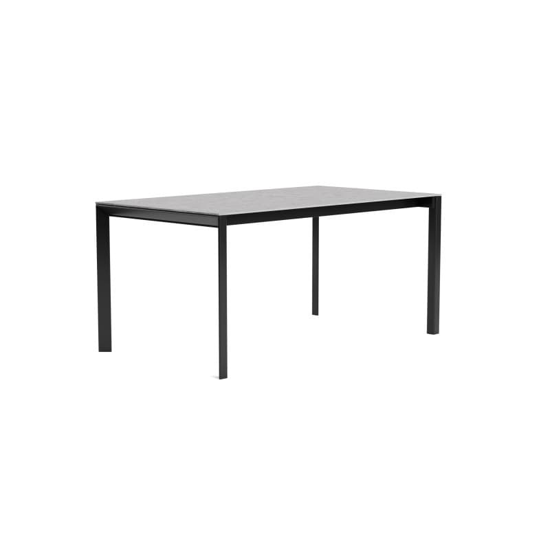 Esstisch Cambre - LB ca. 160x90 cm, Keramik, Grau