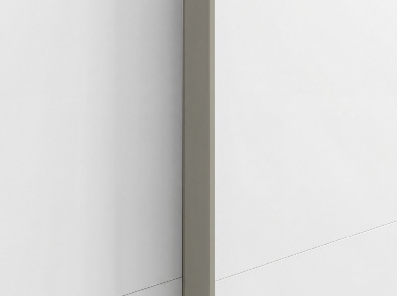 Schwebetürenschrank - B. ca. 304 cm, Glastüren, Fango