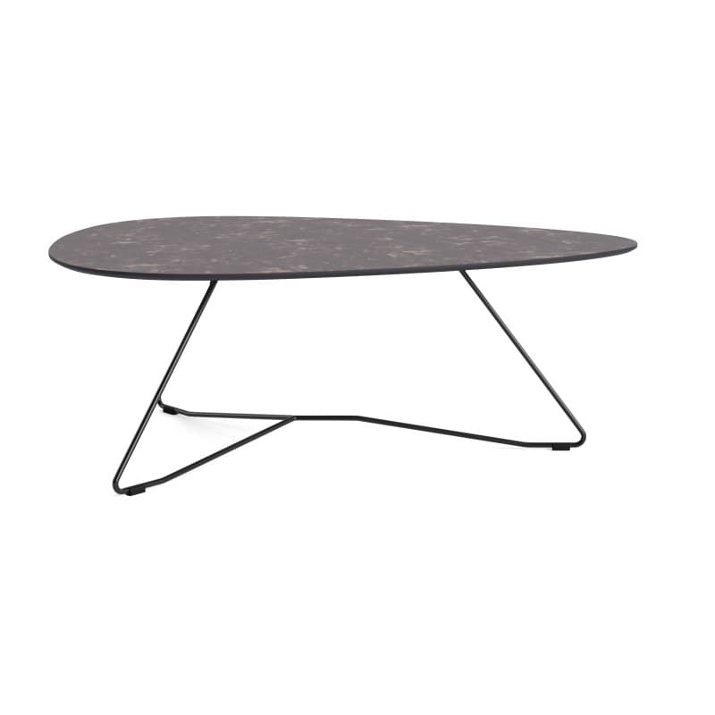 Couchtisch Oliva - LBH ca. 100x70x37 cm, HPL, Anthrazit