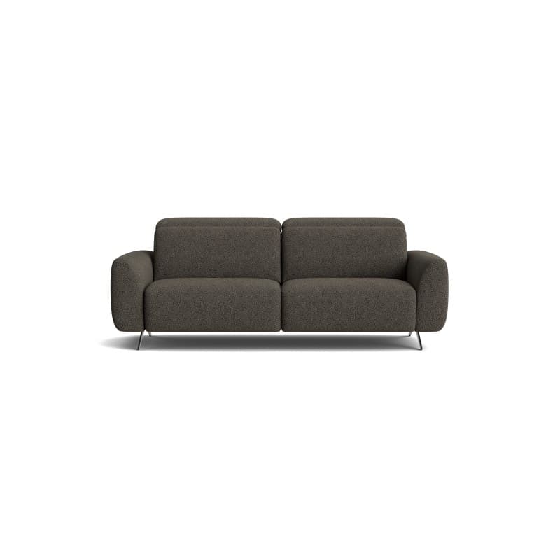 Sofa Arona - 2-Sitzer, Stoff, Anthrazit