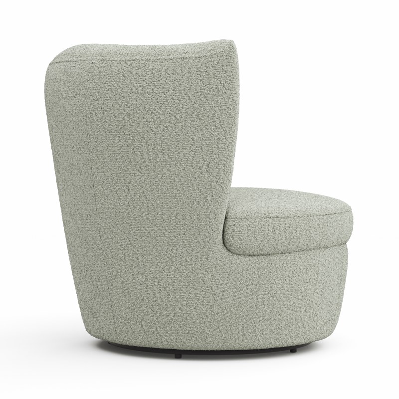 Sessel Cativa - drehbar, Stoff, Mint