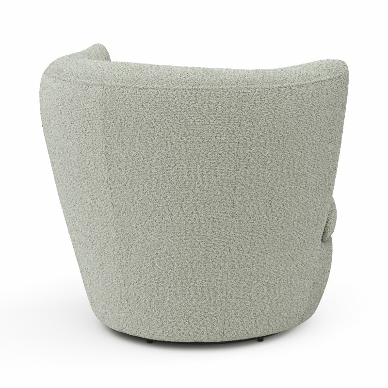 Sessel Cativa - drehbar, Stoff, Mint