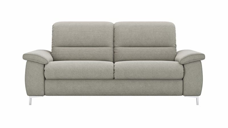 Sofa Cornella Plus - 2-Sitzer, Stoff, Nougat