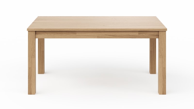 Esstisch Dinner - LB ca. 160x90 cm, Eiche bianco massiv