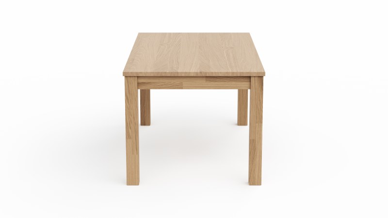 Esstisch Dinner - LB ca. 160x90 cm, Eiche bianco massiv